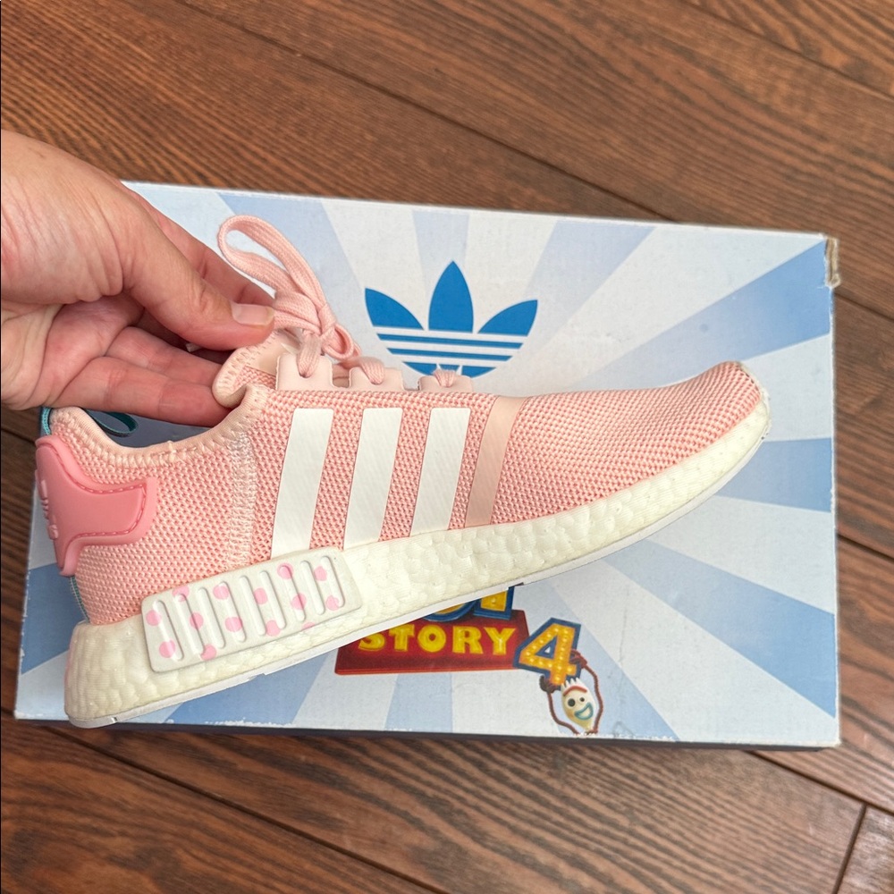 Adidas Kids Light Pink Sneakers